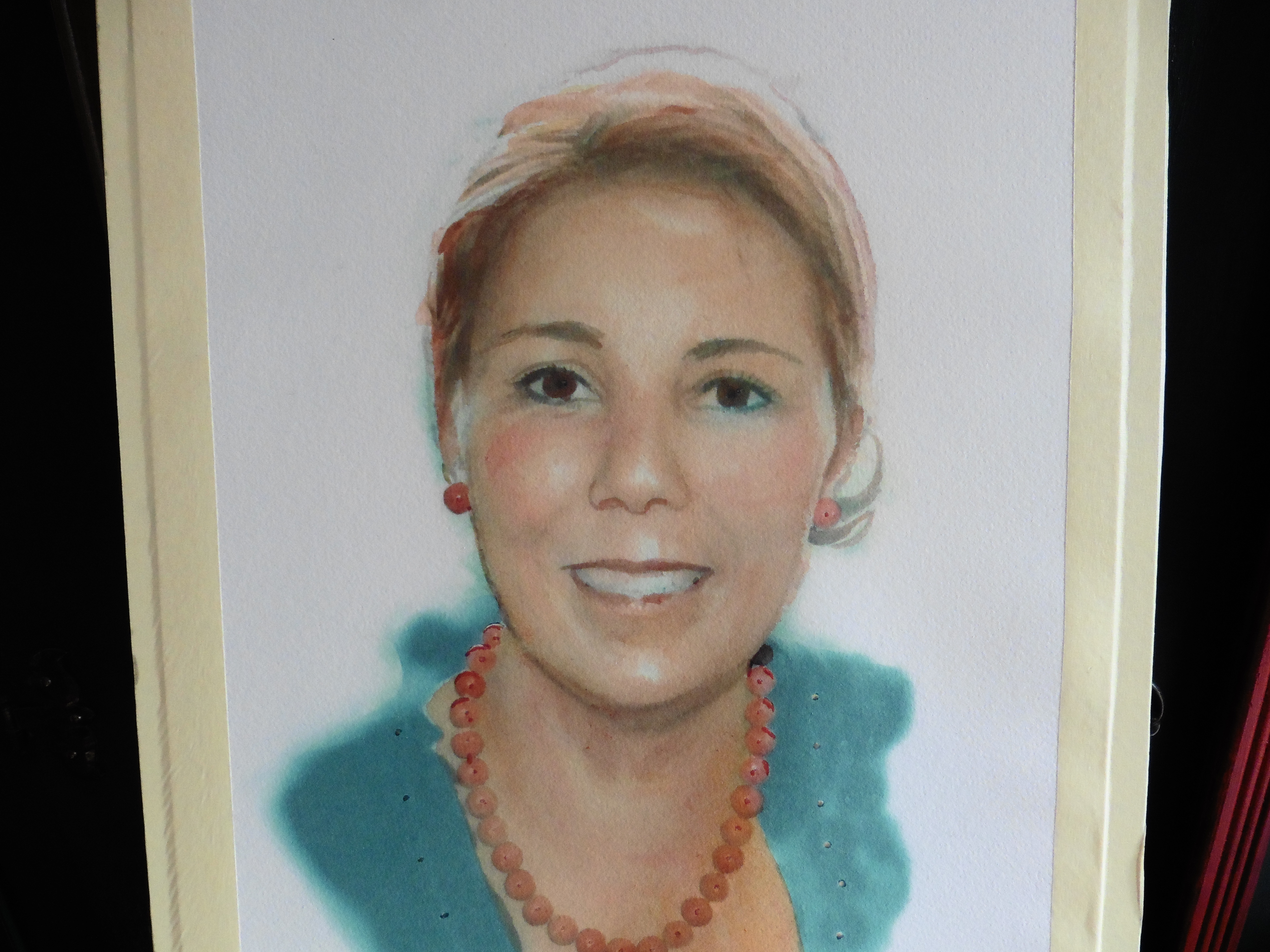 Aquarell Gunter Kaufmann "Marina "