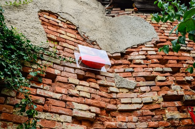 Ein Kussmund in der Höhe steht für die unerreichbare Liebe. | Foto: Nicole Fuchsbauer