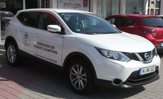 Nissan ist einer der Hauptsponsoren der UEFA Champions League.