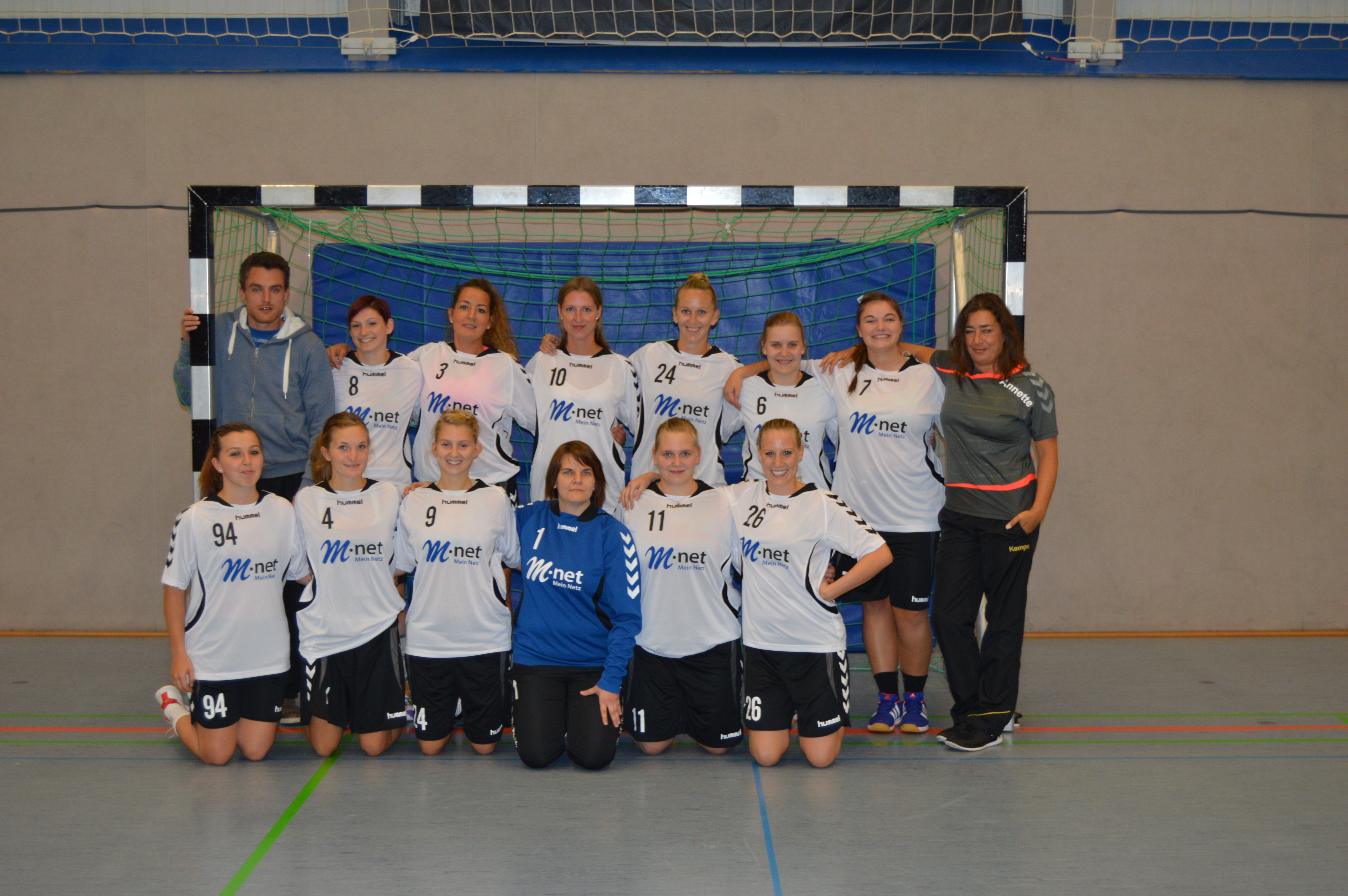 Damen-Handballmannschaft des ESV Flügelrad Nürnberg