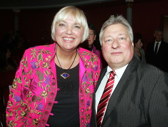 Claudia Roth mit Martin Burkert. | Foto: Stadt Nbg/Christine Dierenbach
