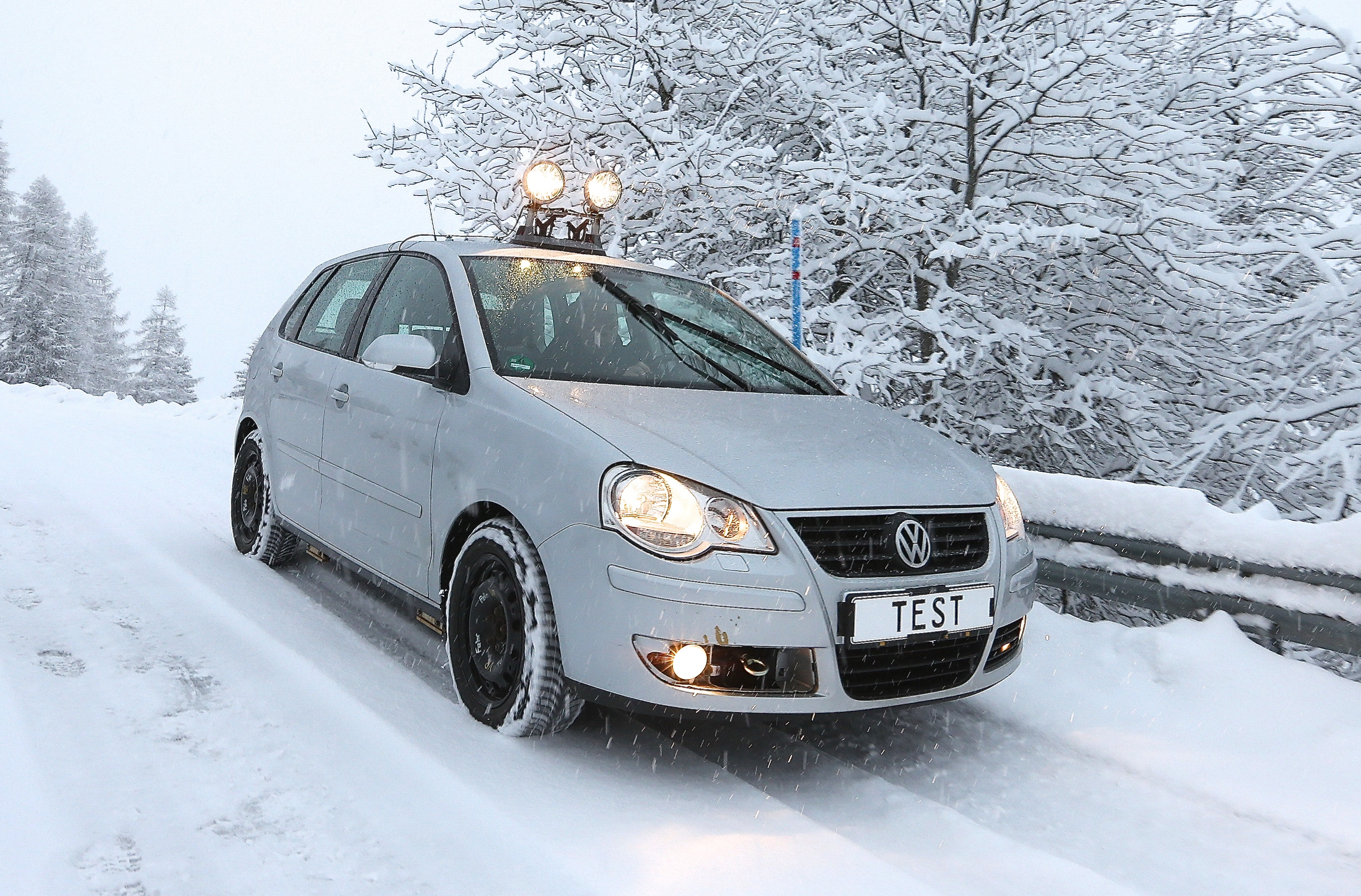 Wenn der Winter richtig hereinbricht ...