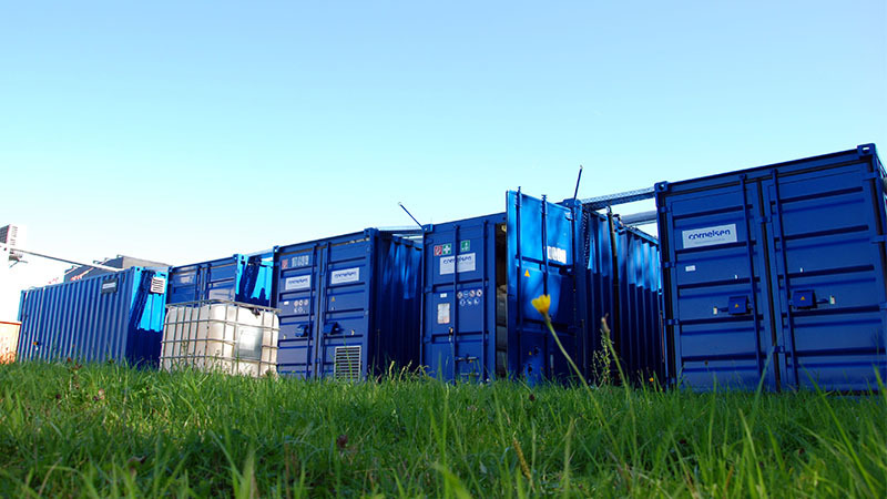 PFC-Reinigungsanlage am Airport Nürnberg.