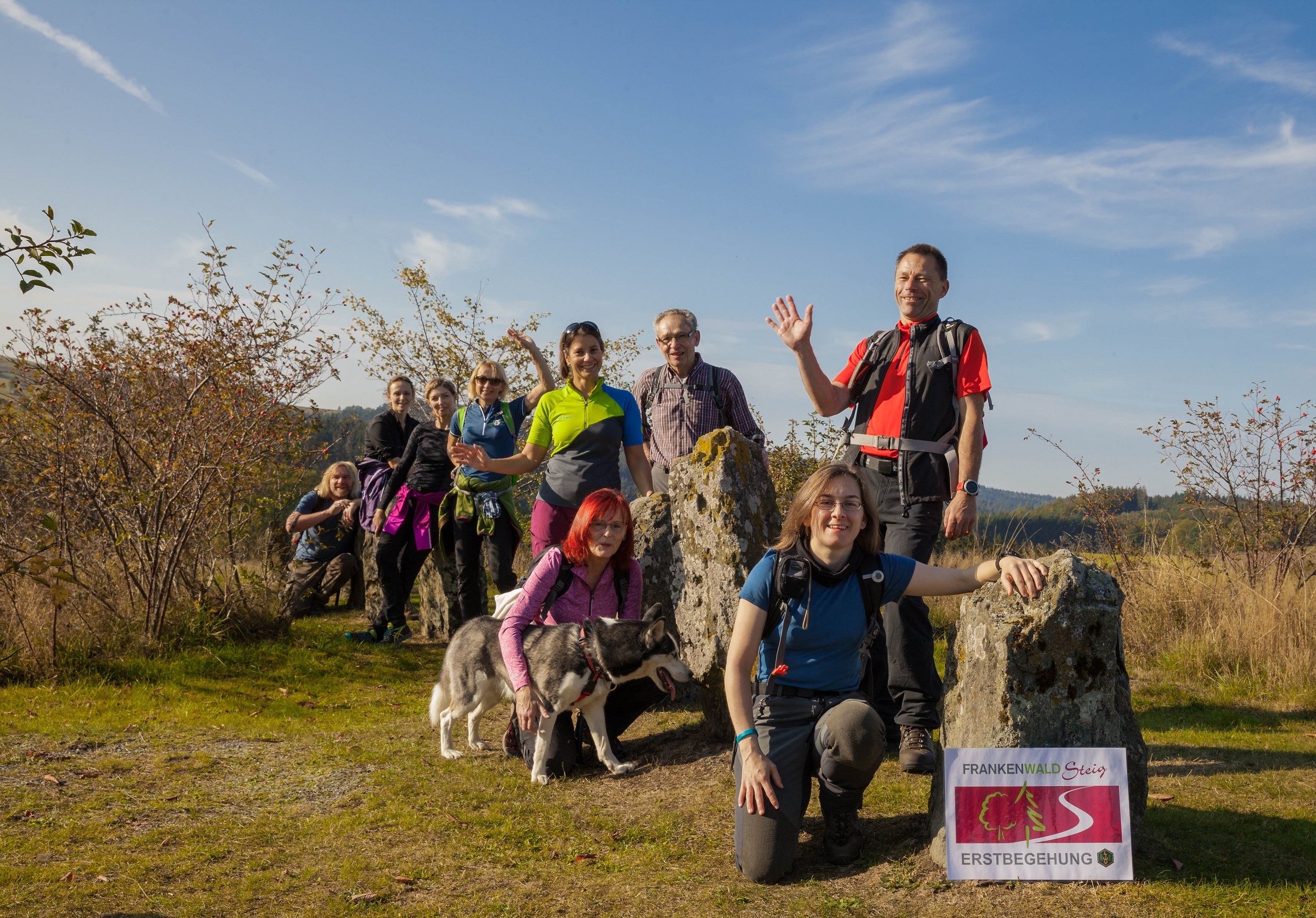 Erstbegehung FrankenwaldSteig 12 Apostel