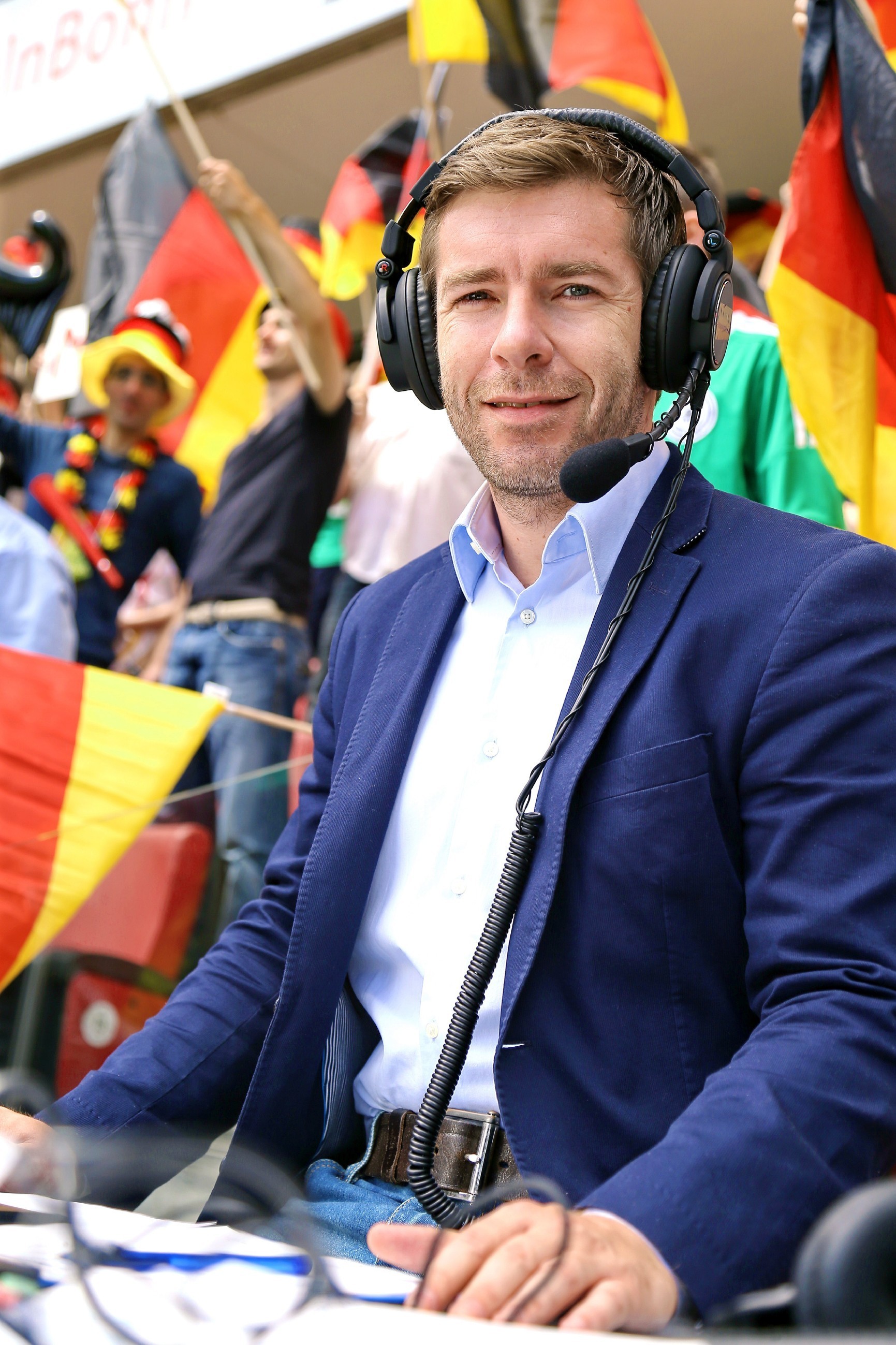 Kommentator Marco Hagemann.