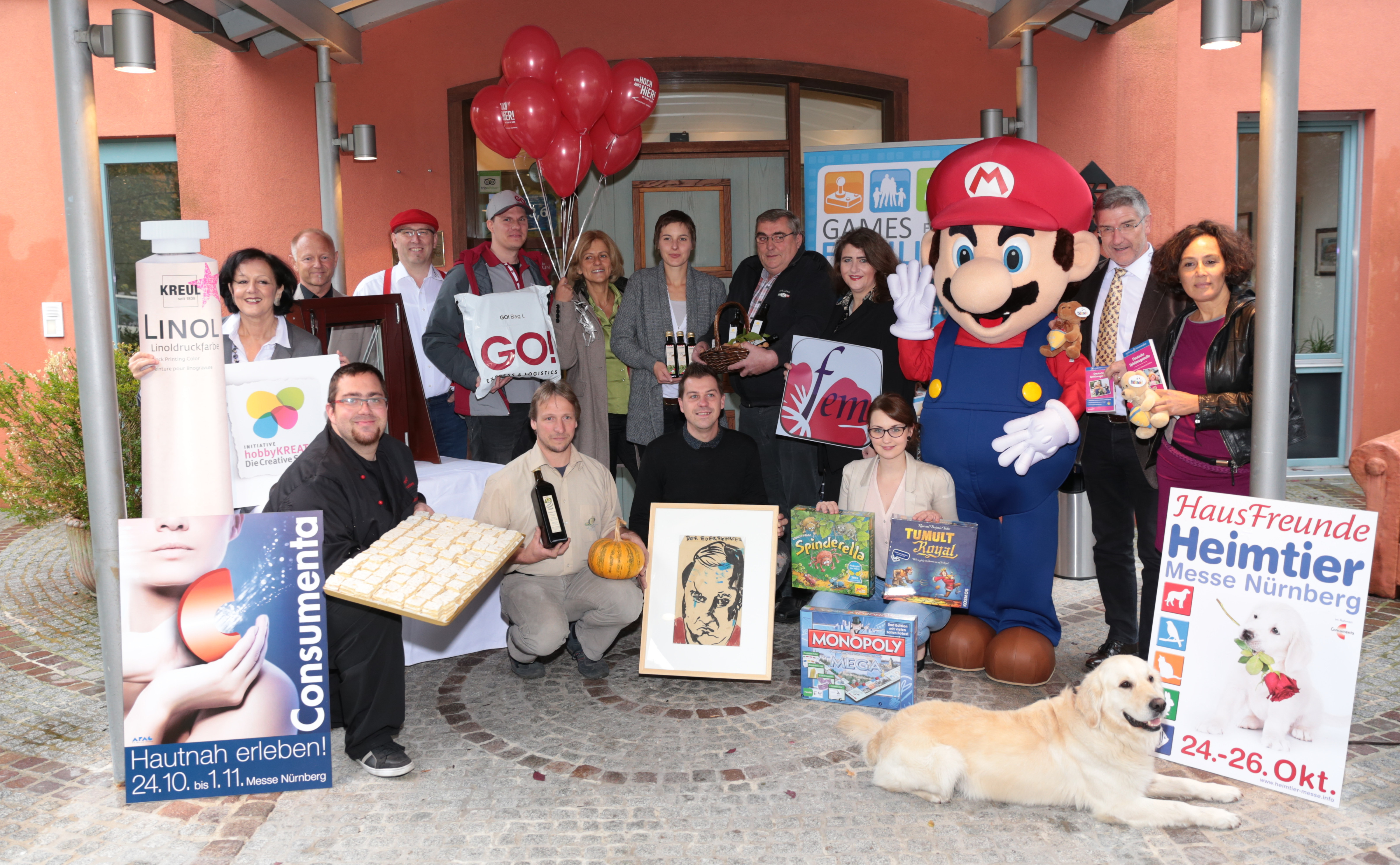 Vorstellung der vielfältigen Verbraucherthemen auf der Consumenta 2015.