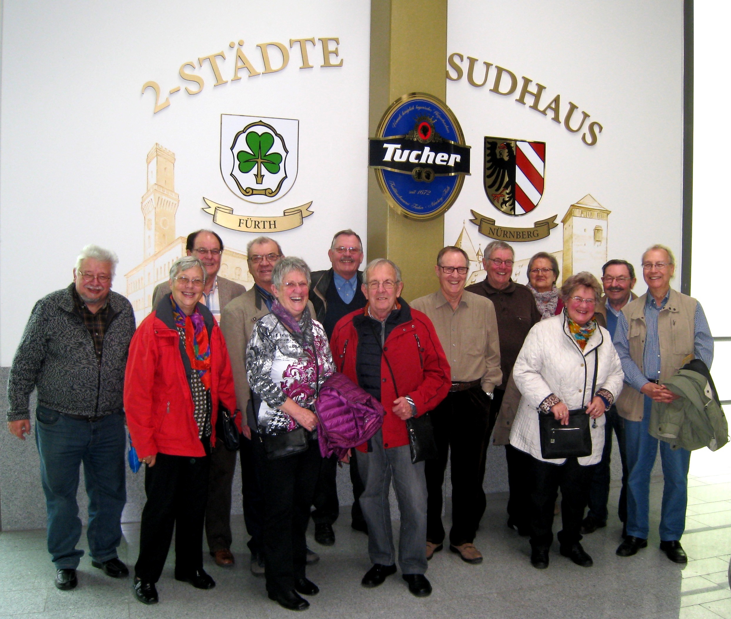 An der Stadtgrenze in der Tucher Brauerei