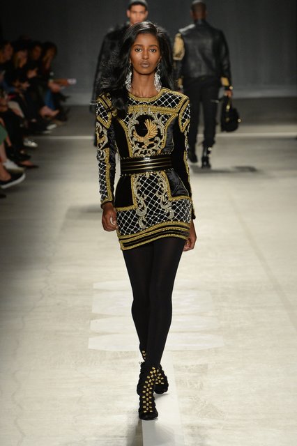 Bhumika Arora bei der #HMBalmaination in New York. | Foto: H&M Newsroom/Balmain