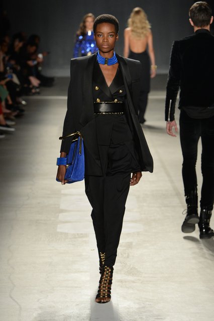 Die Kollektion Balmain x H&M wurde auf der Wall Street in New York erstmals einem globalen Publikum mit zahlreichen Prominenten vorgestellt.