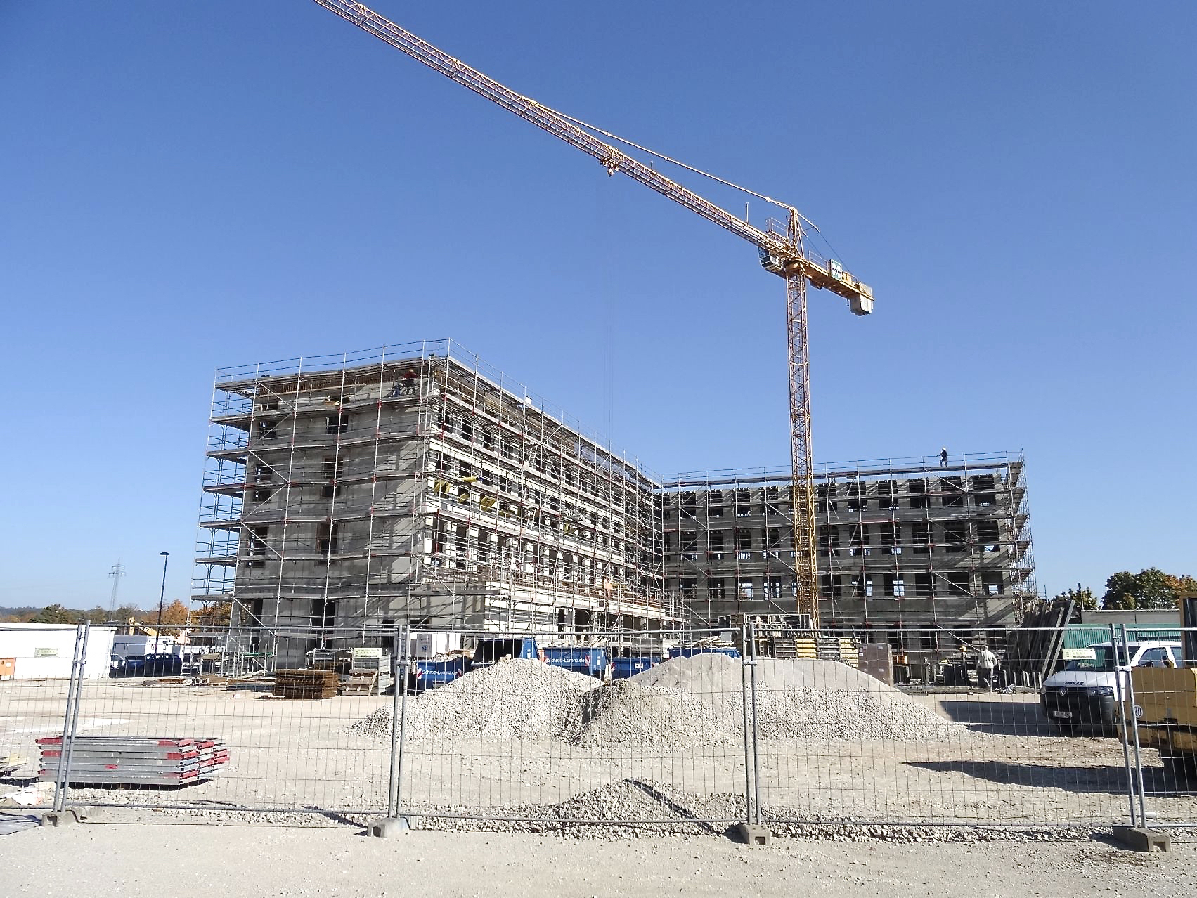 Das Bauvorhaben liegt genau im Zeit- und Budgetplan – die Inbetriebnahme des Medical Valley Centers Forchheim kann wohl zum 1. Juli 2016 erfolgen. Foto: Stadt Forchheim