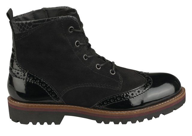 MYSHOES-Verlosung im MarktSpiegel: Die Redaktion hat aus der aktuellen Herbst-/Winterkollektion drei Favoriten rausgesucht - alle unter 100 Euro: Cooler Schnürer von Tamaris, 79,95 Euro. | Foto: MYSHOES