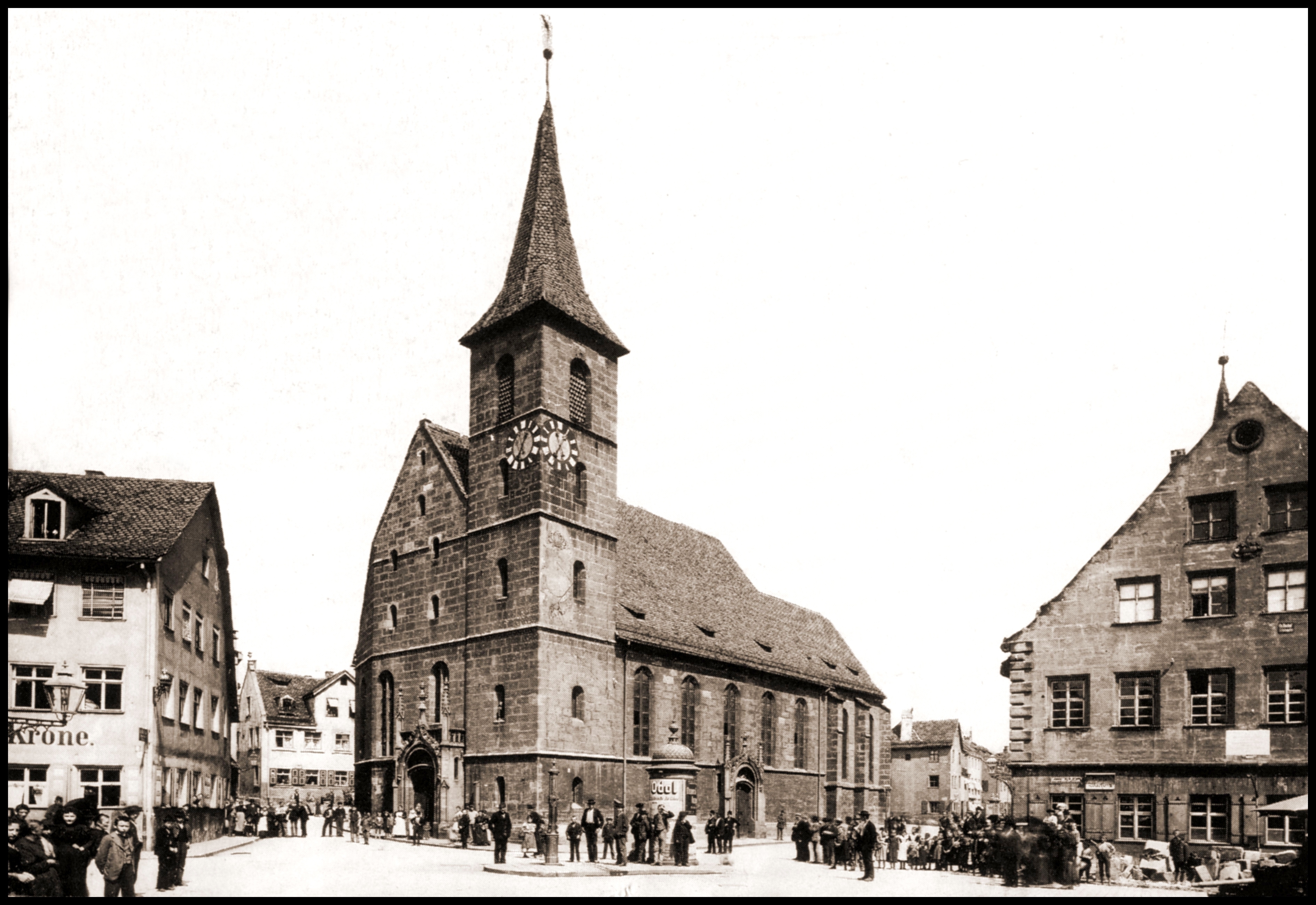 Zum Stadtspaziergang ,,Wir lassen die Kirche im Dorf - St. Bartholomäus in Wöhrd.