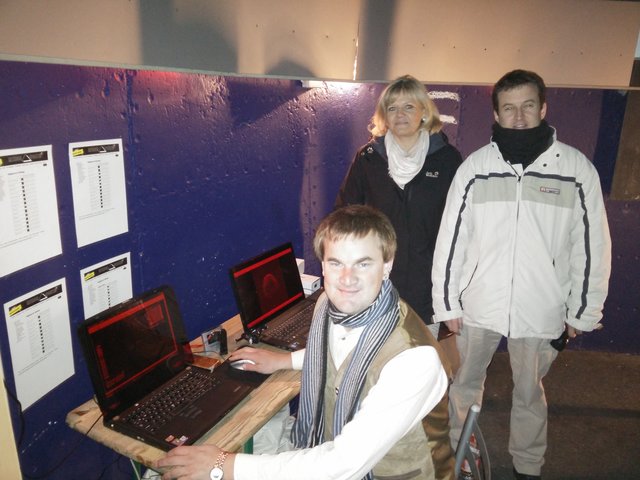Korrektur via Astronomieprogramm, Foto: Peter Frank STW NM