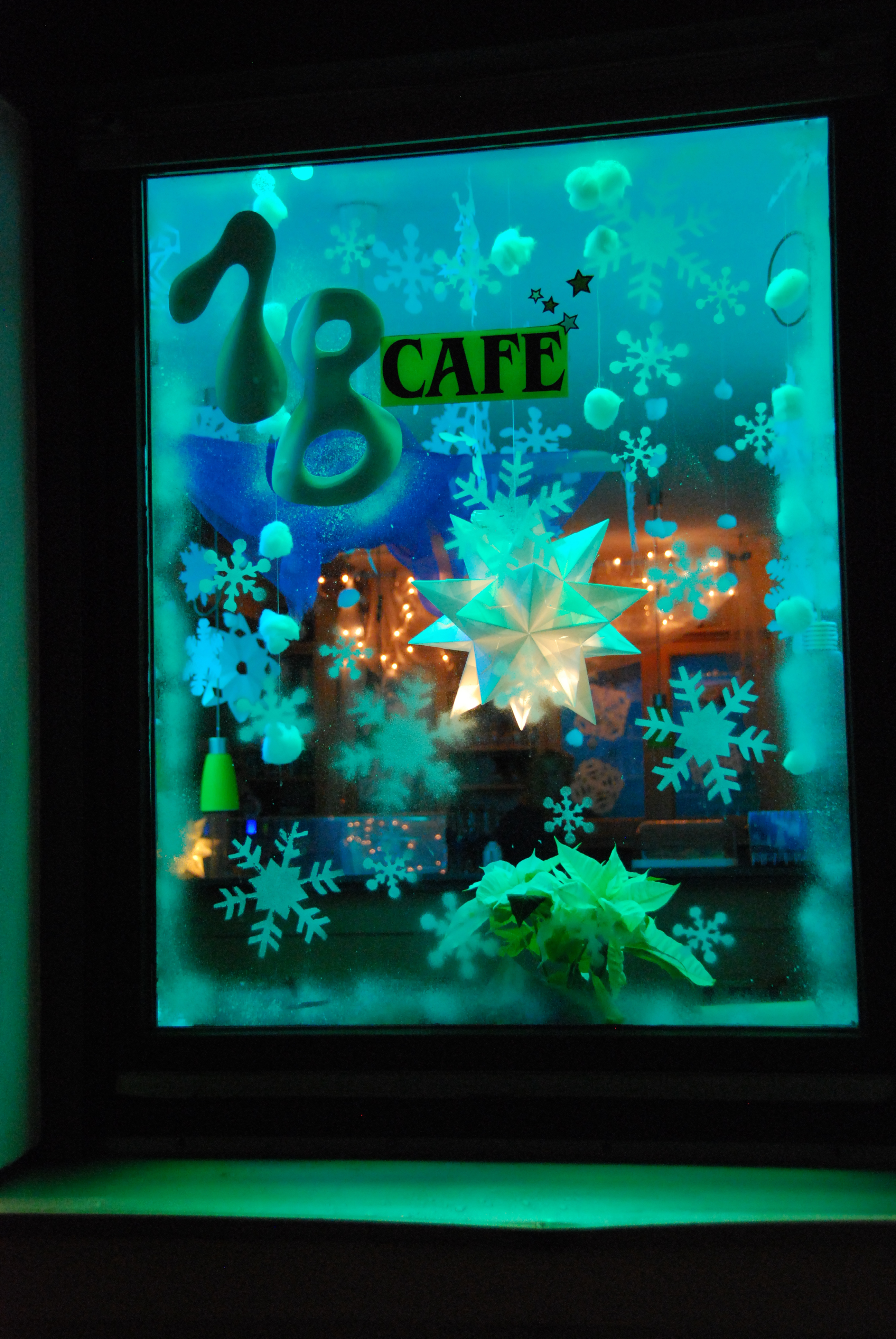 Fenster Adventskalender in Mögeldorf.