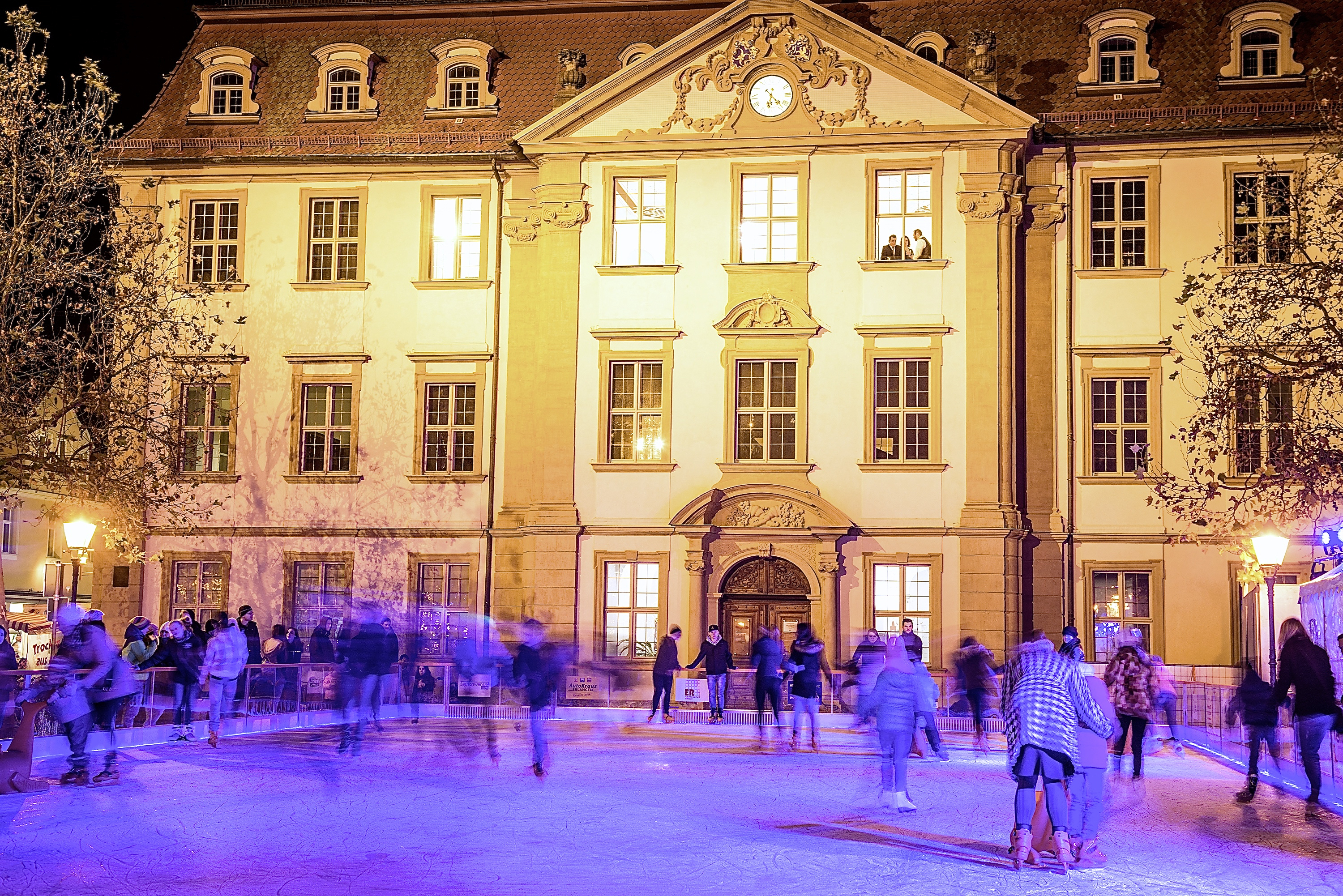 Eislaufen mitten in der Erlanger City ist und bleibt ein Highlight. Foto: © Kilian Reil