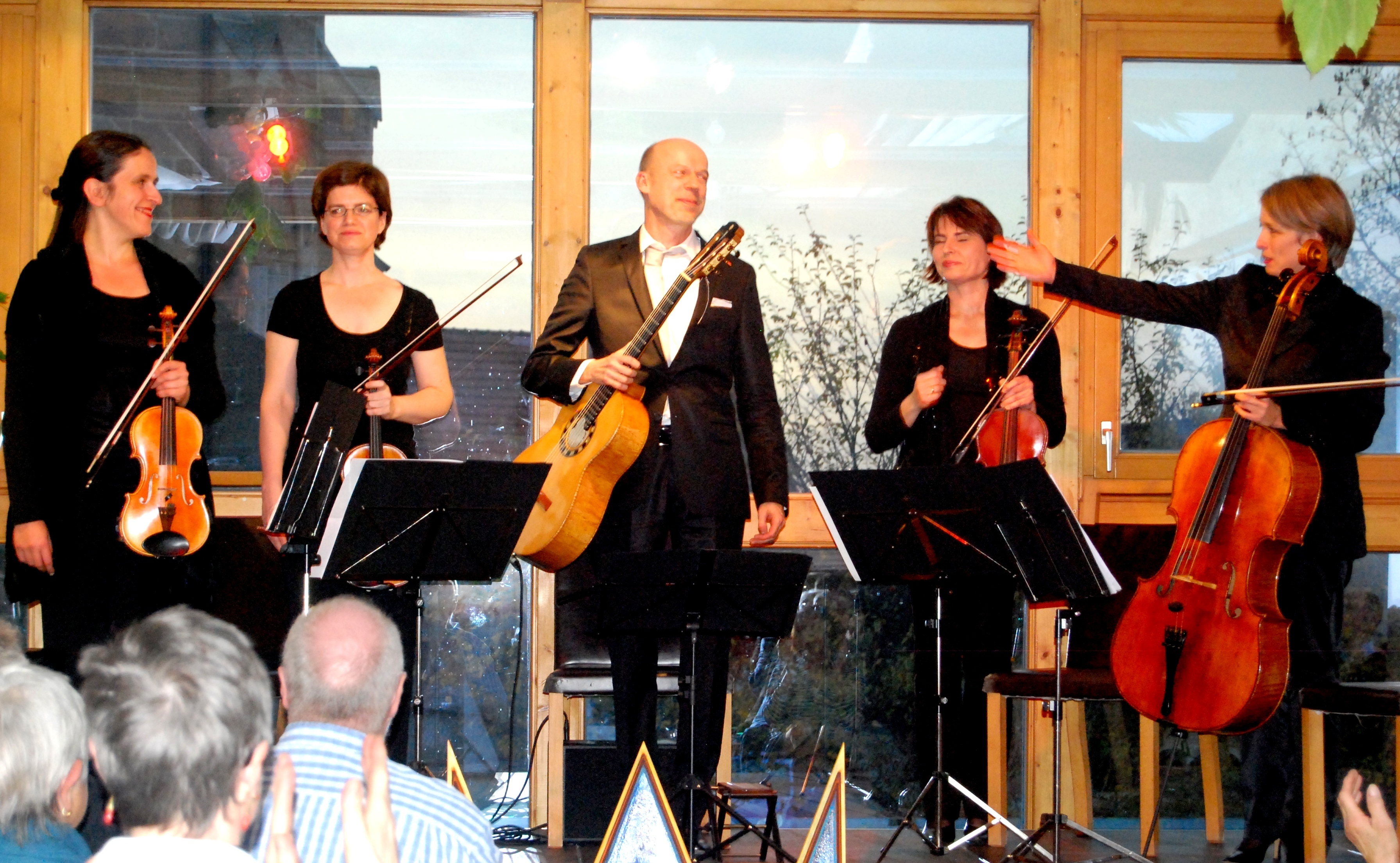 Klaus Jäckle und das ElisenQuartett