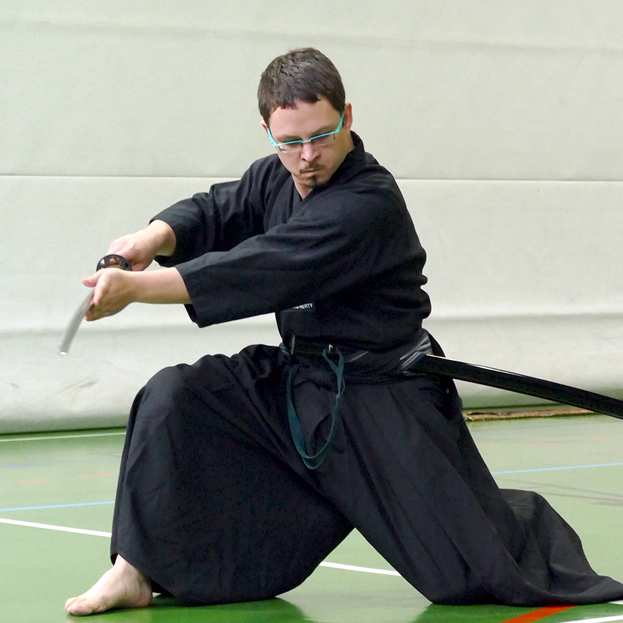 Matthias Herty, Vizepräsident des Bayerischen Iaido Bundes