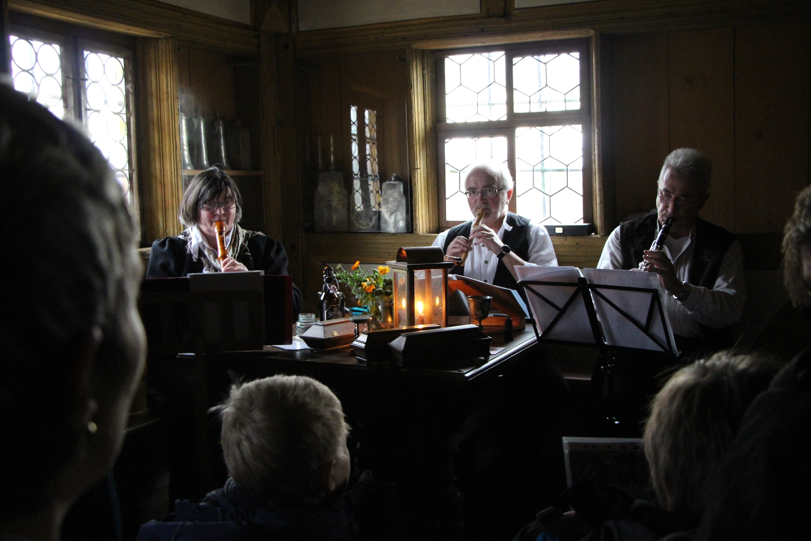 Die ,,Sameds" am 22. November 2015 im Freilandmuseum Bad Windsheim.