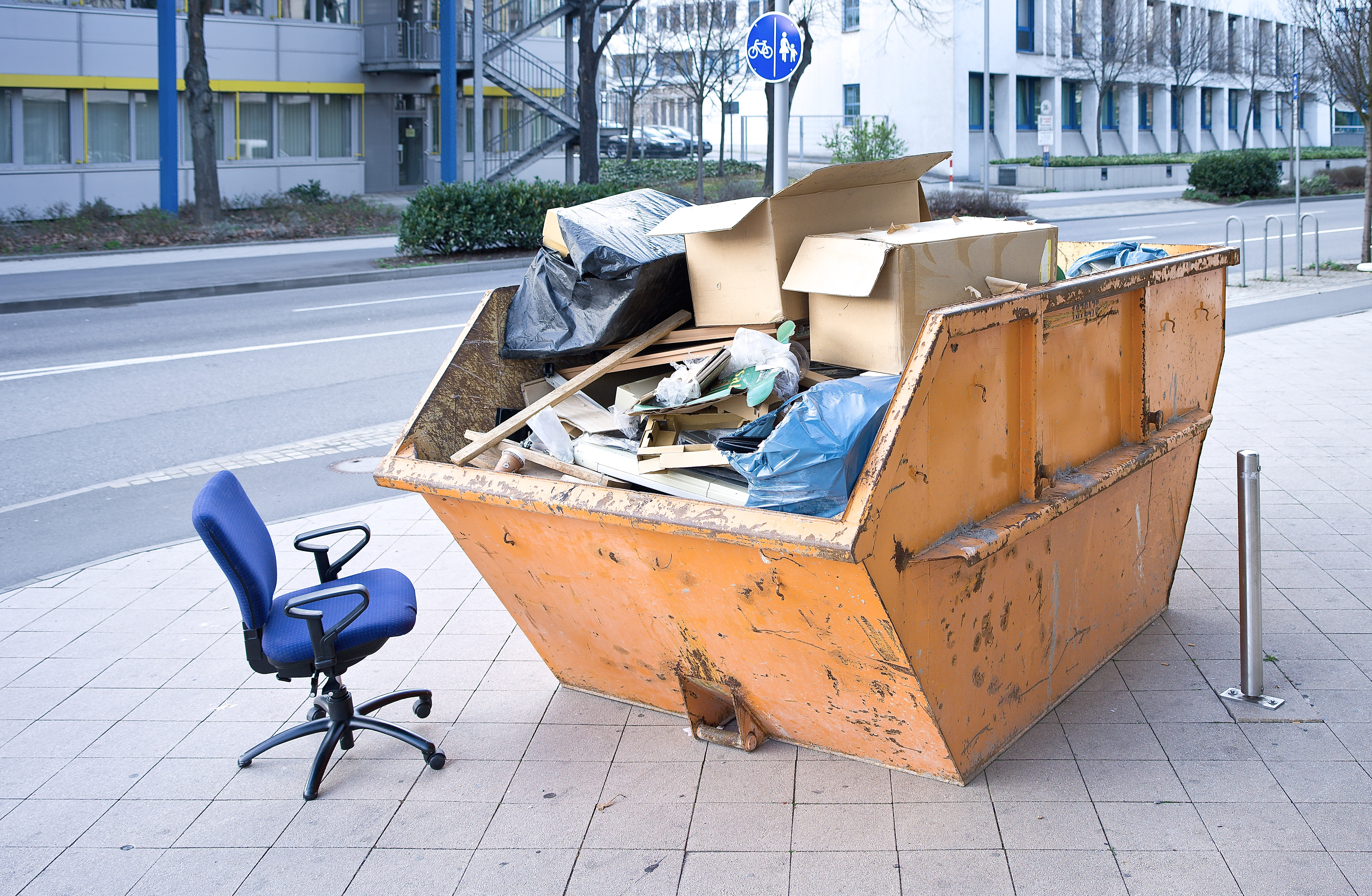 Saubere Stadt: Räumt man richtig auf, kommt einiges zusammen. Symbolfoto: © eyetronic/Fotolia.com