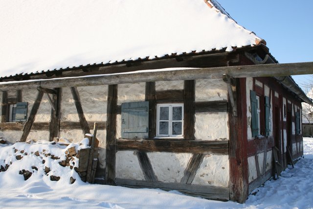 Advent in Fränkischen Stuben - die Schäferei aus Hambühl im Fränkischen Freilandmuseum.