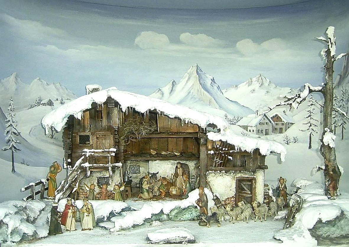 Die Krippen von Karl-Heinz Exner überzeugen durch ihre Vielfalt an Details. Foto: Pfalzmuseum Forchheim