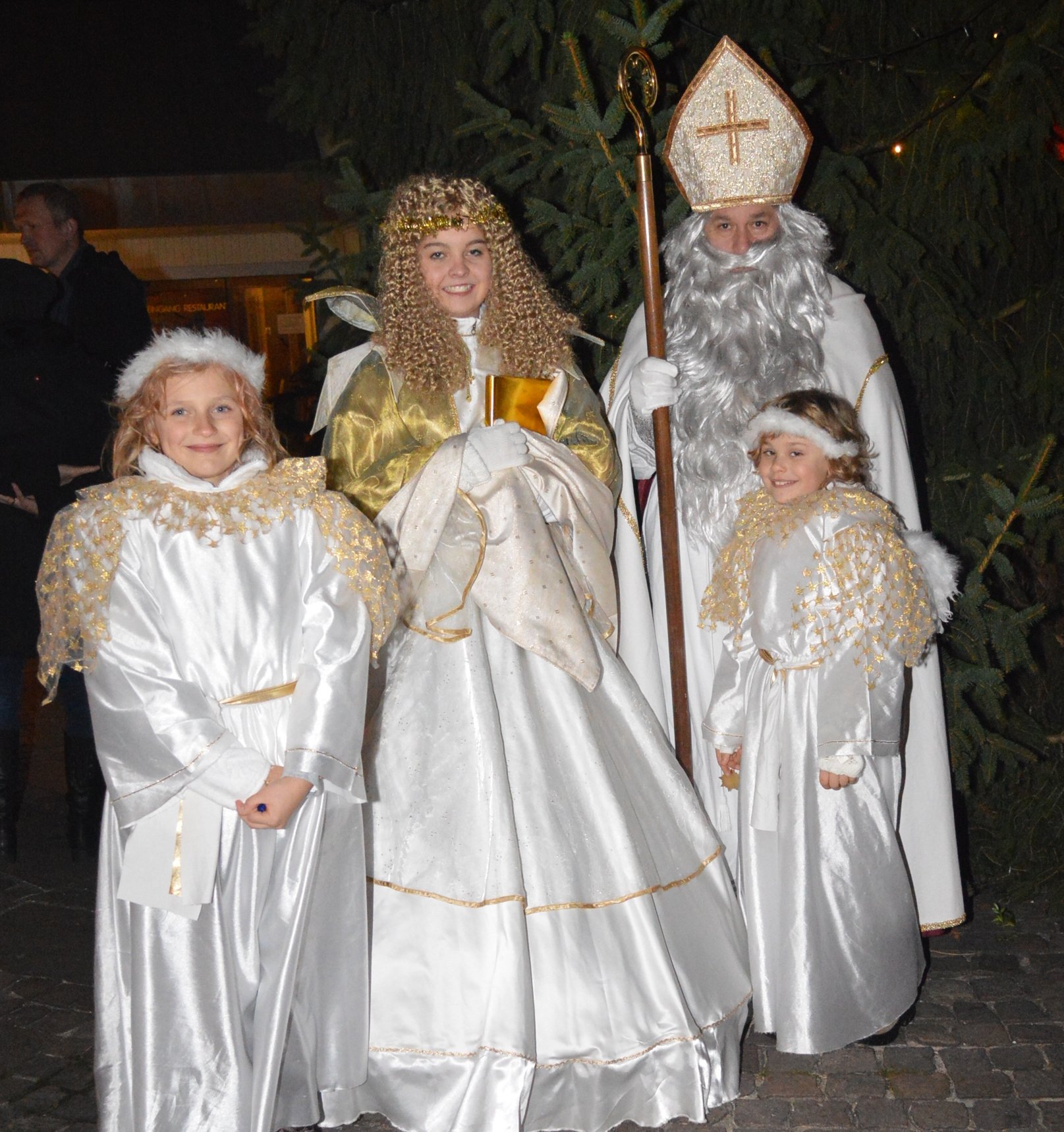 In Rednitzhembach ist gleich eine ganze himmlische Schar mit dabei.