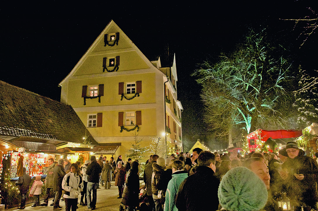 Romantik pur bietet der Weihnachtszauber auf Schloss Sorg vom 27. bis 29. November.