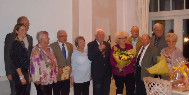Ehrungen für 25 bis 60 Jahre Mitgliedschaft im Verein