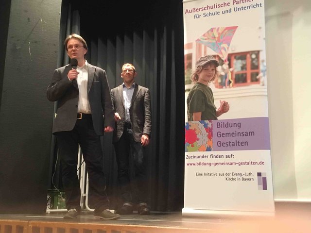 Präsentation des Services von "Bildung Gemeinsam Gestalten"