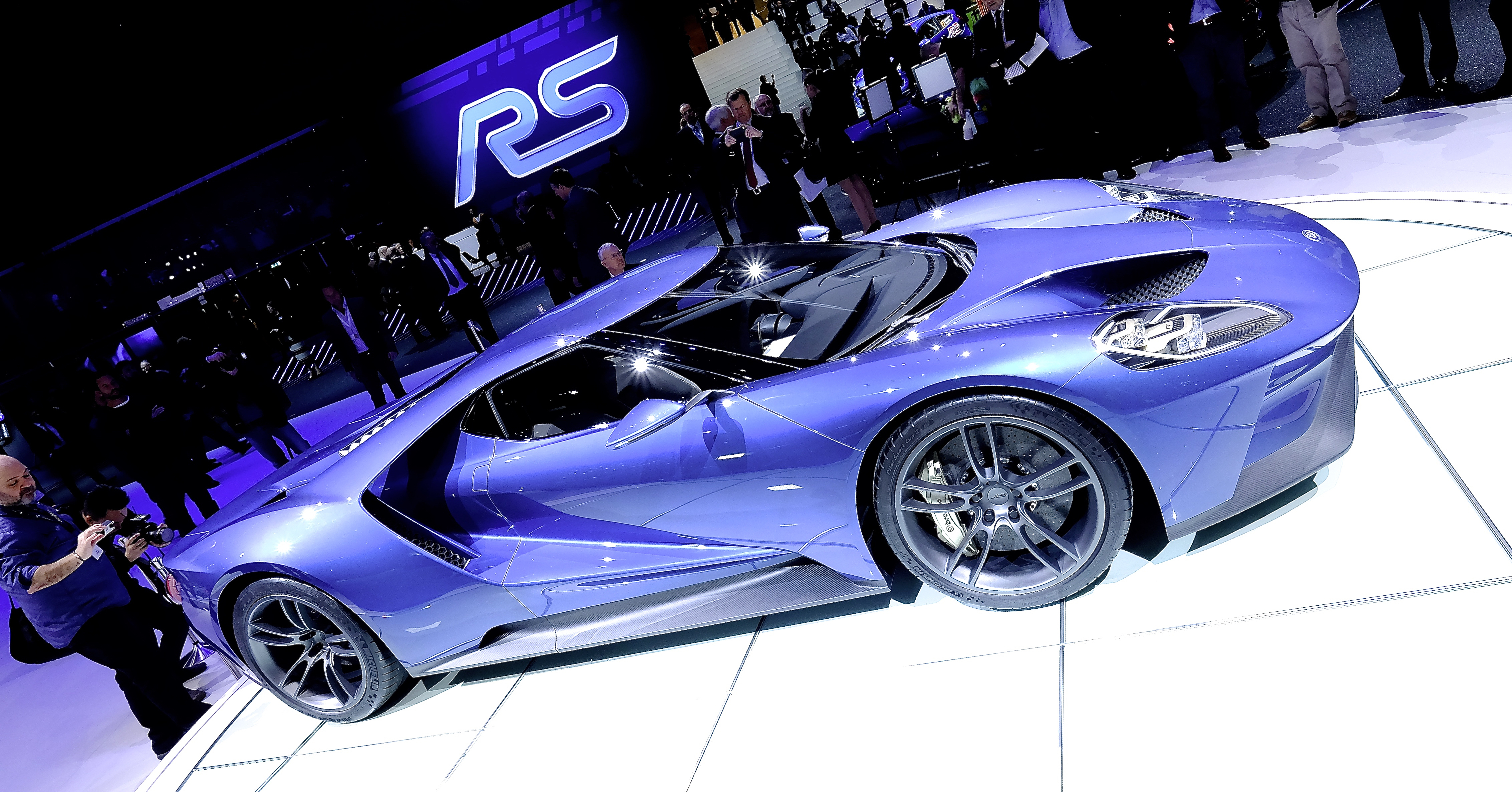 Immer eine Augenweide: der Ford GT. Foto: Auto-Medienportal.Net/Manfred Zimmermann