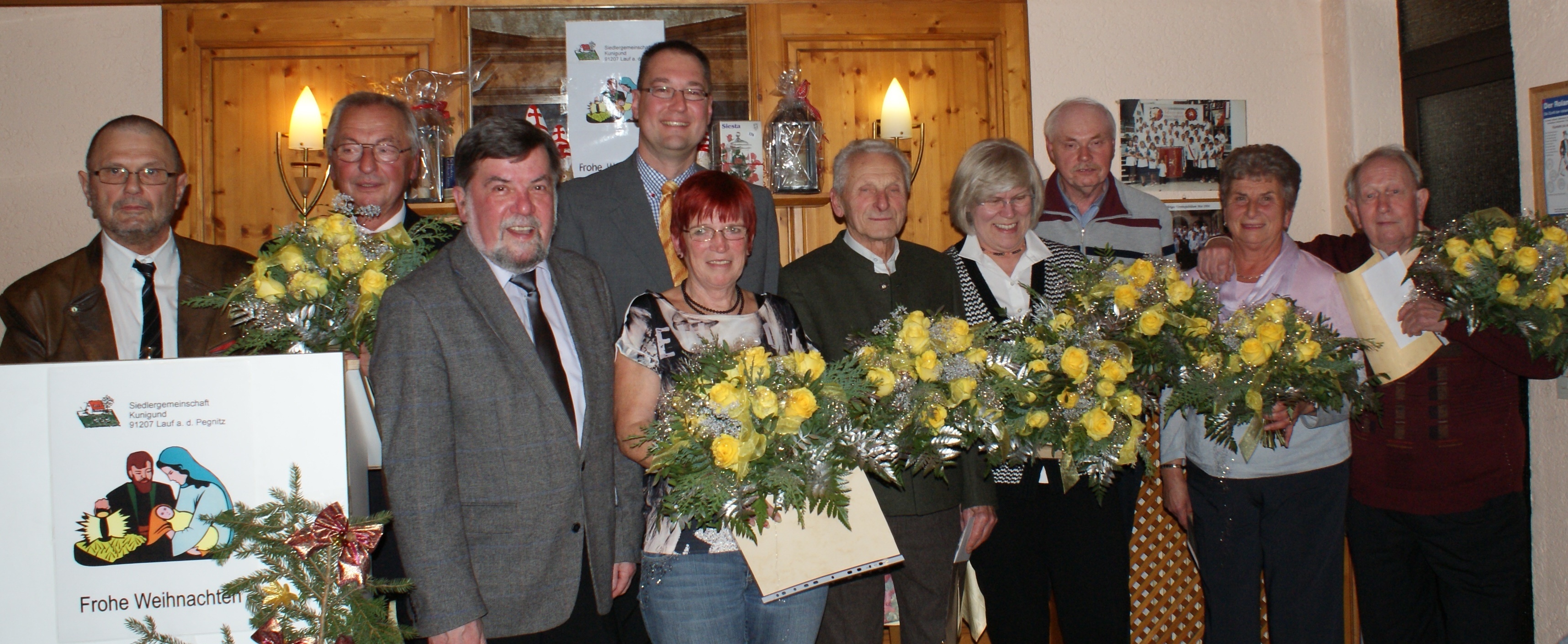 Reinhold Kröner, Manfred Männl, H. Streber, Norbert Maschler, Ilse Prassek, Alfred Haderer, Elfi Hammer, Wilhelm Meyer, Rosemarie Haderer, Alfons Heising.