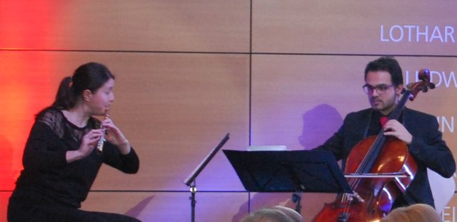 Duo Cord'Eole: Fanny Mayne und Nicolas Faure