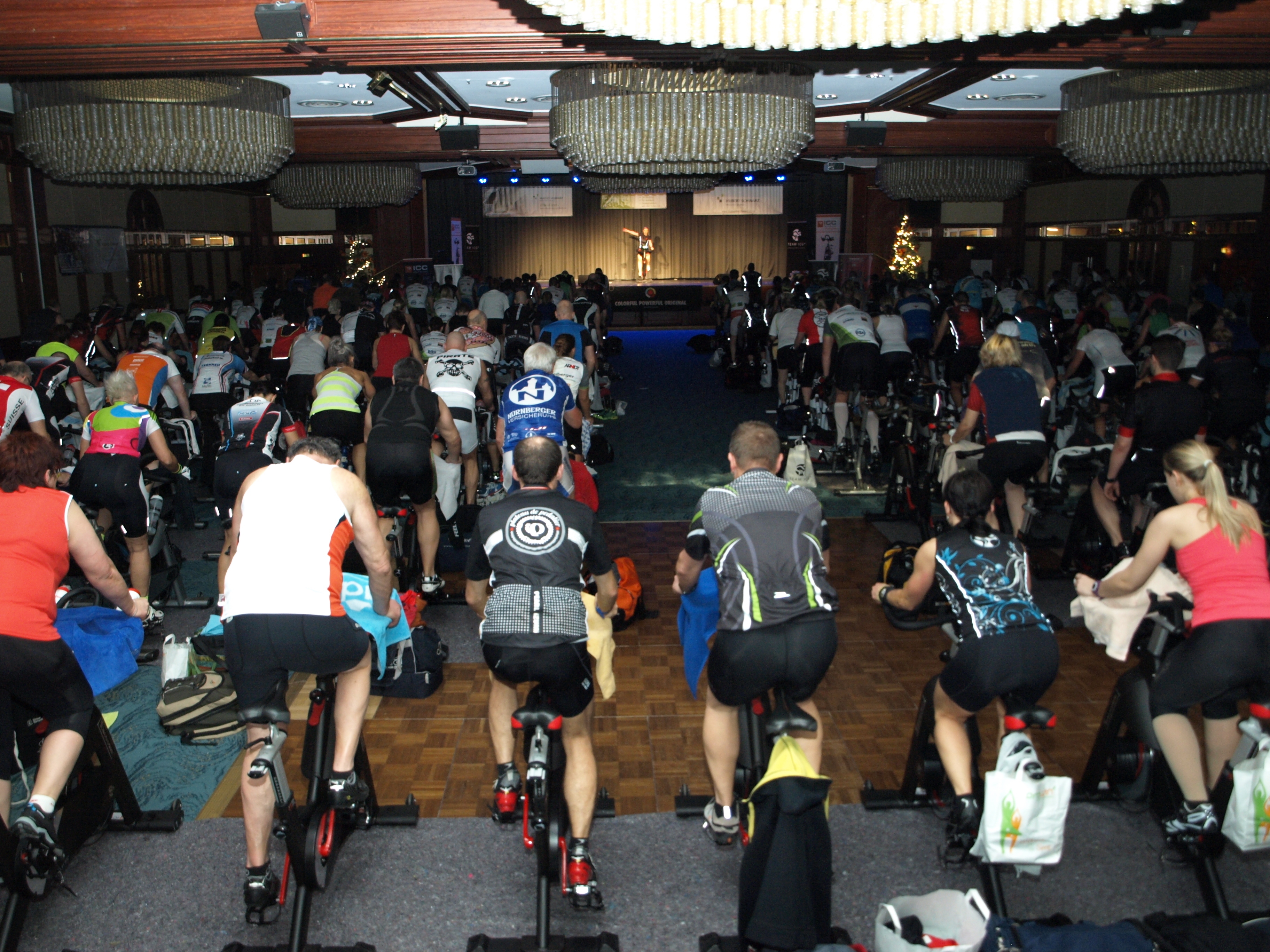 Auch dieses Jahr findet der Indoorcycling-Marathon in Nürnberg statt.