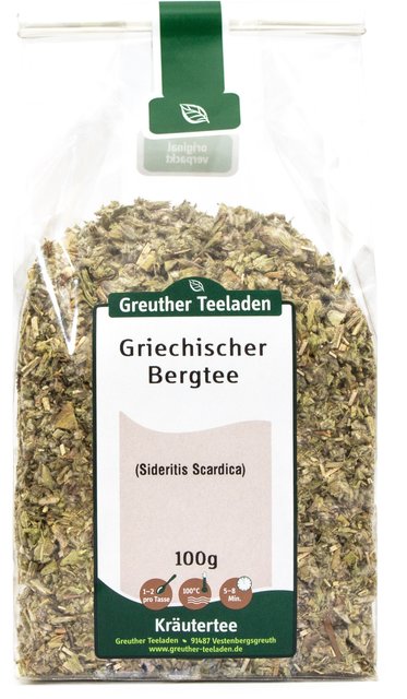 Der regelmäßige Genuss des Griechischen Bergtees steigert die Konzentration und wirkt beruhigend.