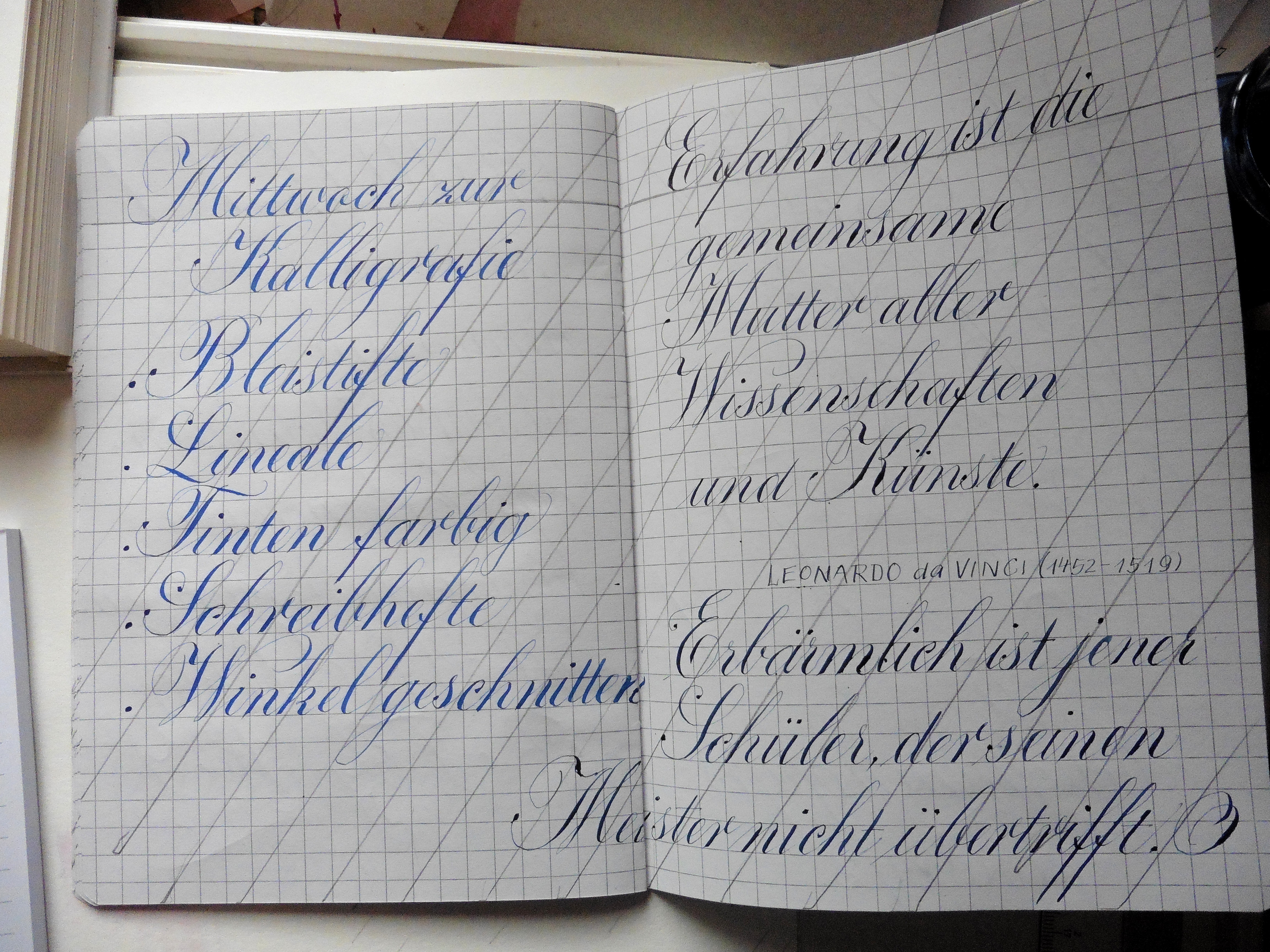 Was brauch wir für den ersten Abend? Habe ich alles dabei.