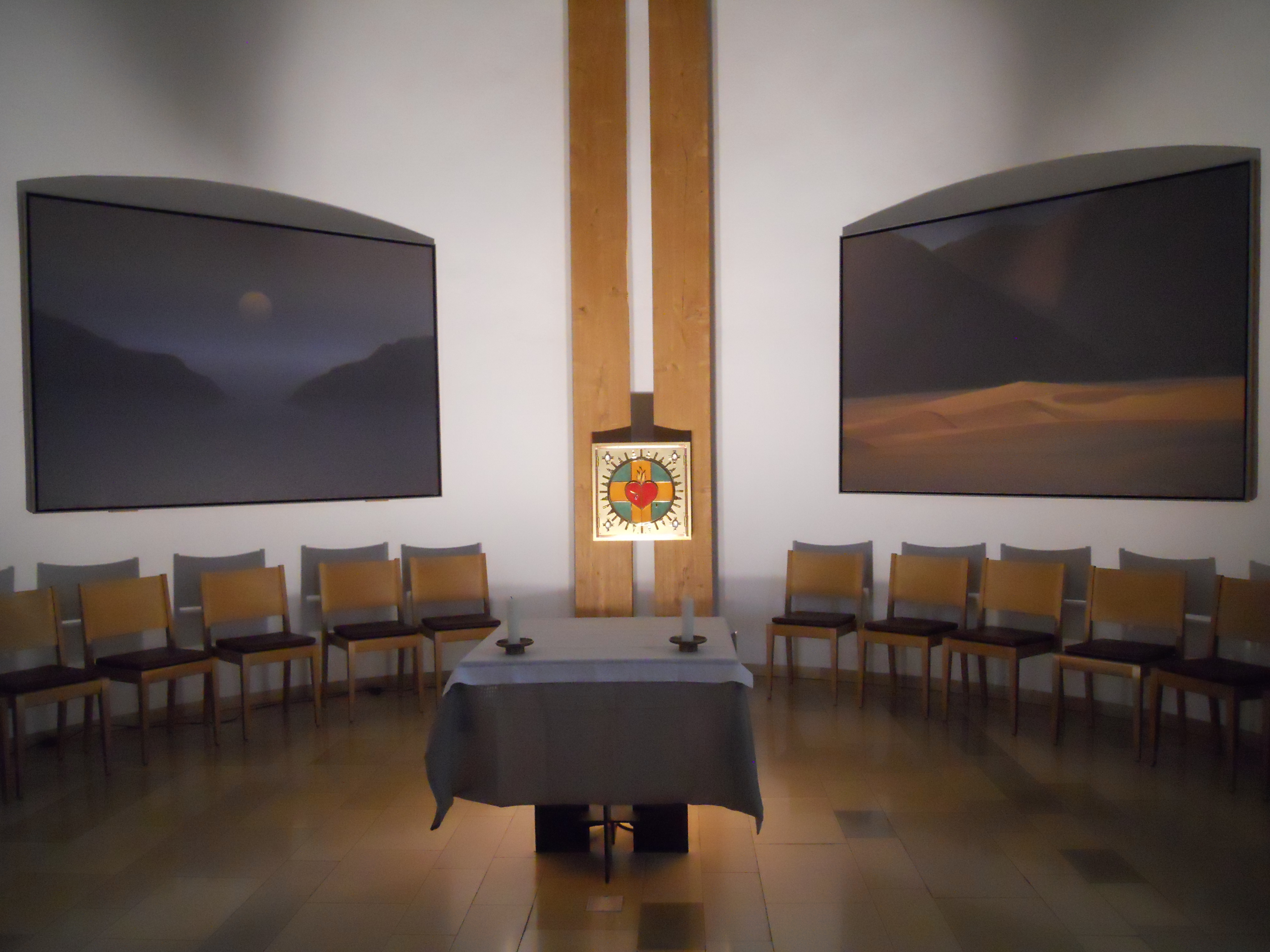Ausstellung Malereien aus der Sahara, Herz-Jesu-Kirche, B.Agada
