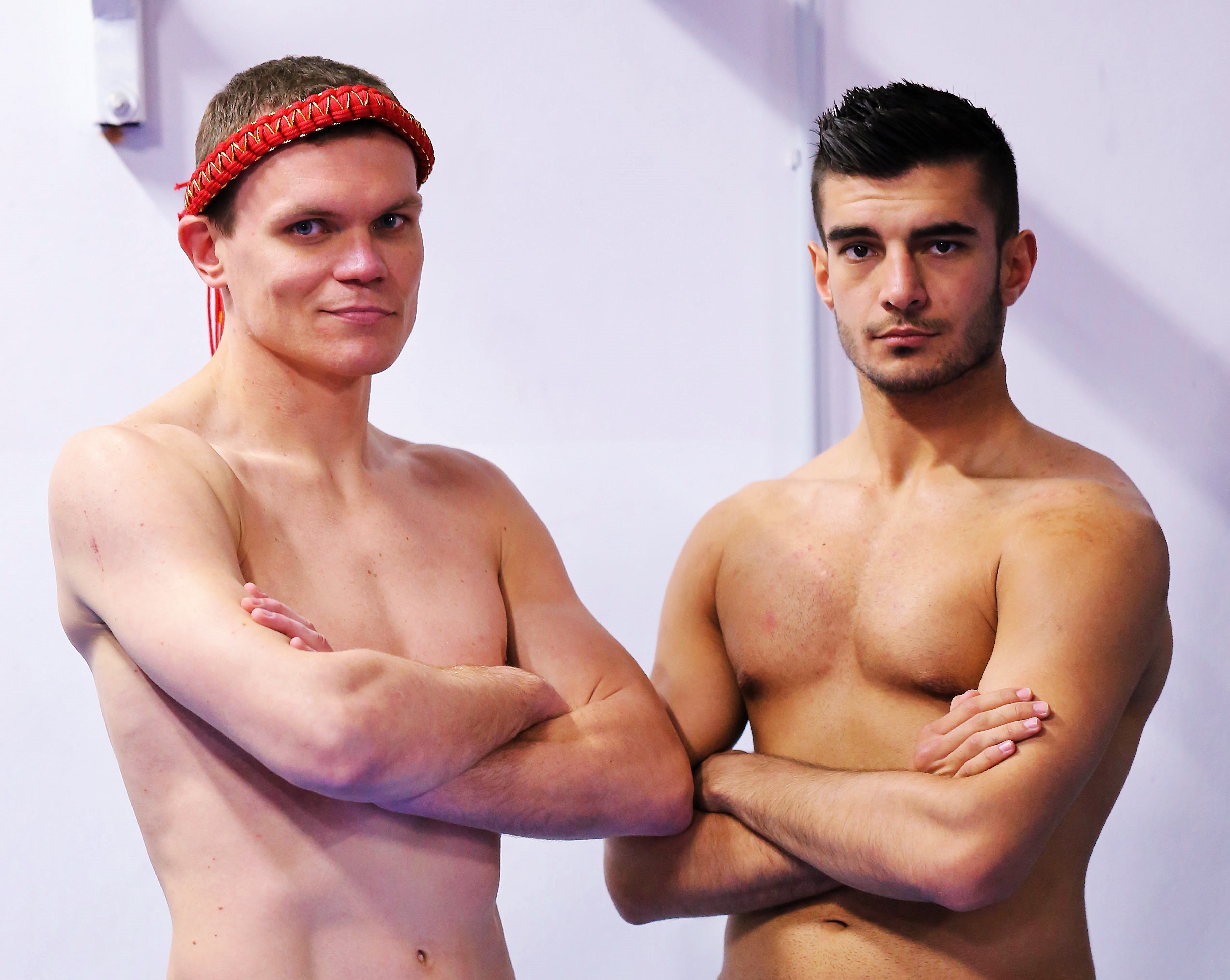 Champions Club Germany am 26. März 2016 in der Fürther Stadthalle mit Eugen Main (l.) und Wanik Awdijan.