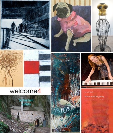 Einladung zur Welcome4-Ausstellung in Fürth