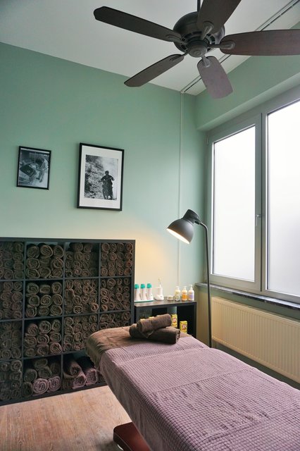 Kosmetikkabine in der Herrengarage. | Foto: Herrengarage