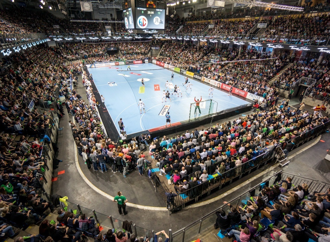 (Foto: hl-studios, Erlangen) - Handball-Bundesliga: HC Erlangen will gegen Essen Zuschauerrekord knacken