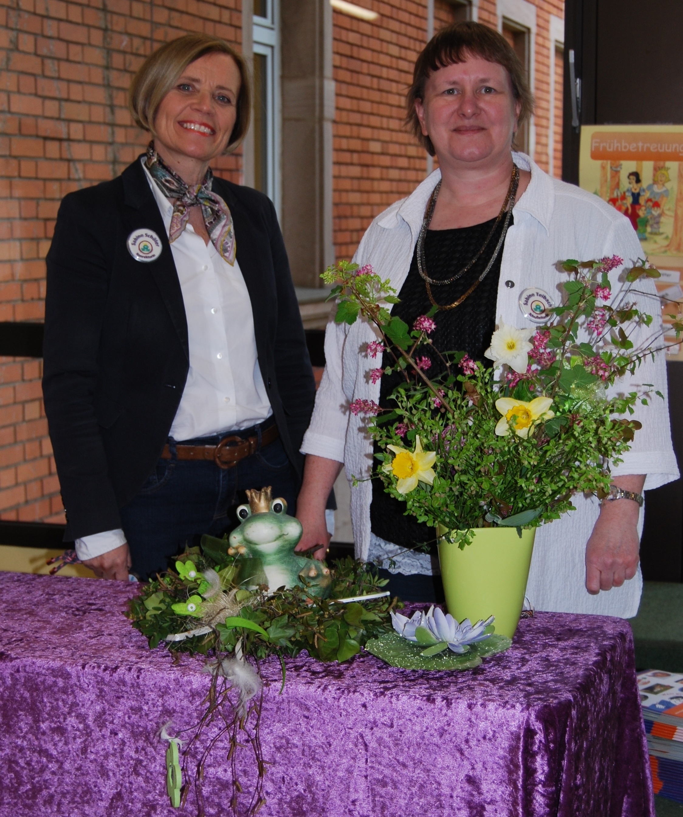 Sabine Schöler und Sabine Teibach