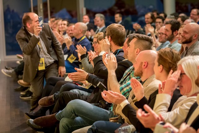 Eröffnung der Web Week 2016. | Foto: Christian Lindner