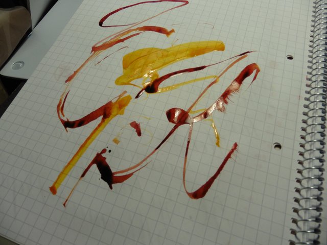 frei aus der Schulter schreiben