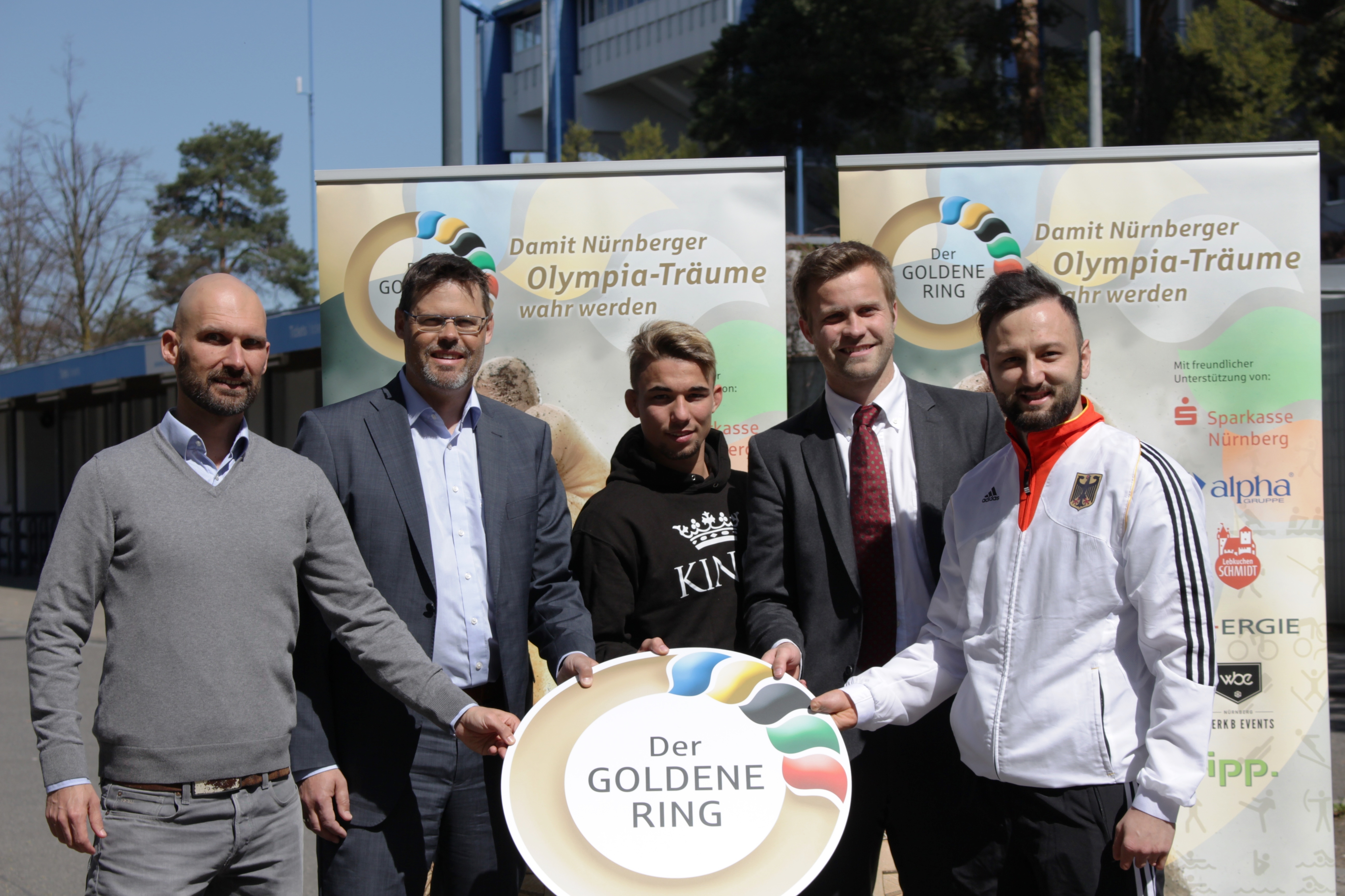 Die neuen Sponsoren und Athleten des GOLDENEN RINGs e.V.