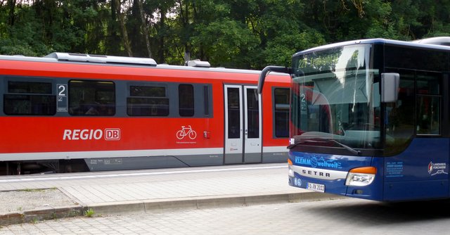 Linie Trubachtalexpress. | Foto: VGN/Zuber.