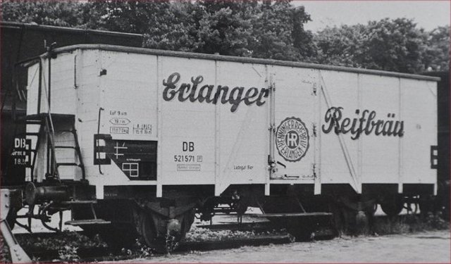 Bierwagen der Henninger Reifbräu in den sechziger Jahren