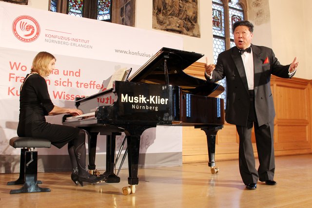 10 Jahre Konfuzius-Institut Nürnberg-Erlangen, Liu Kequing. | Foto: tom