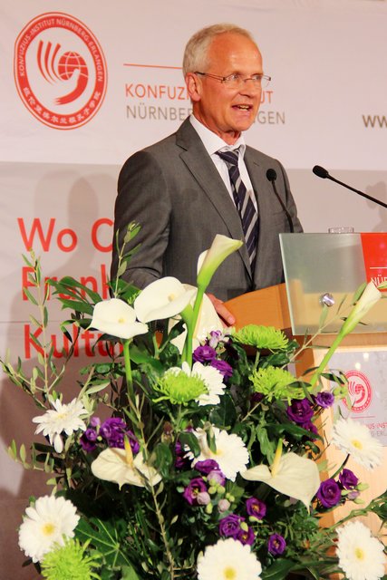10 Jahre Konfuzius-Institut Nürnberg-Erlangen, Nürnbergs Bürgermeister Dr. Klemens Gsell. | Foto: tom