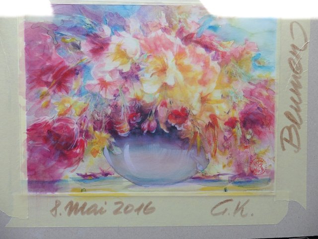 Aquarell Gunter Kaufmann 2016