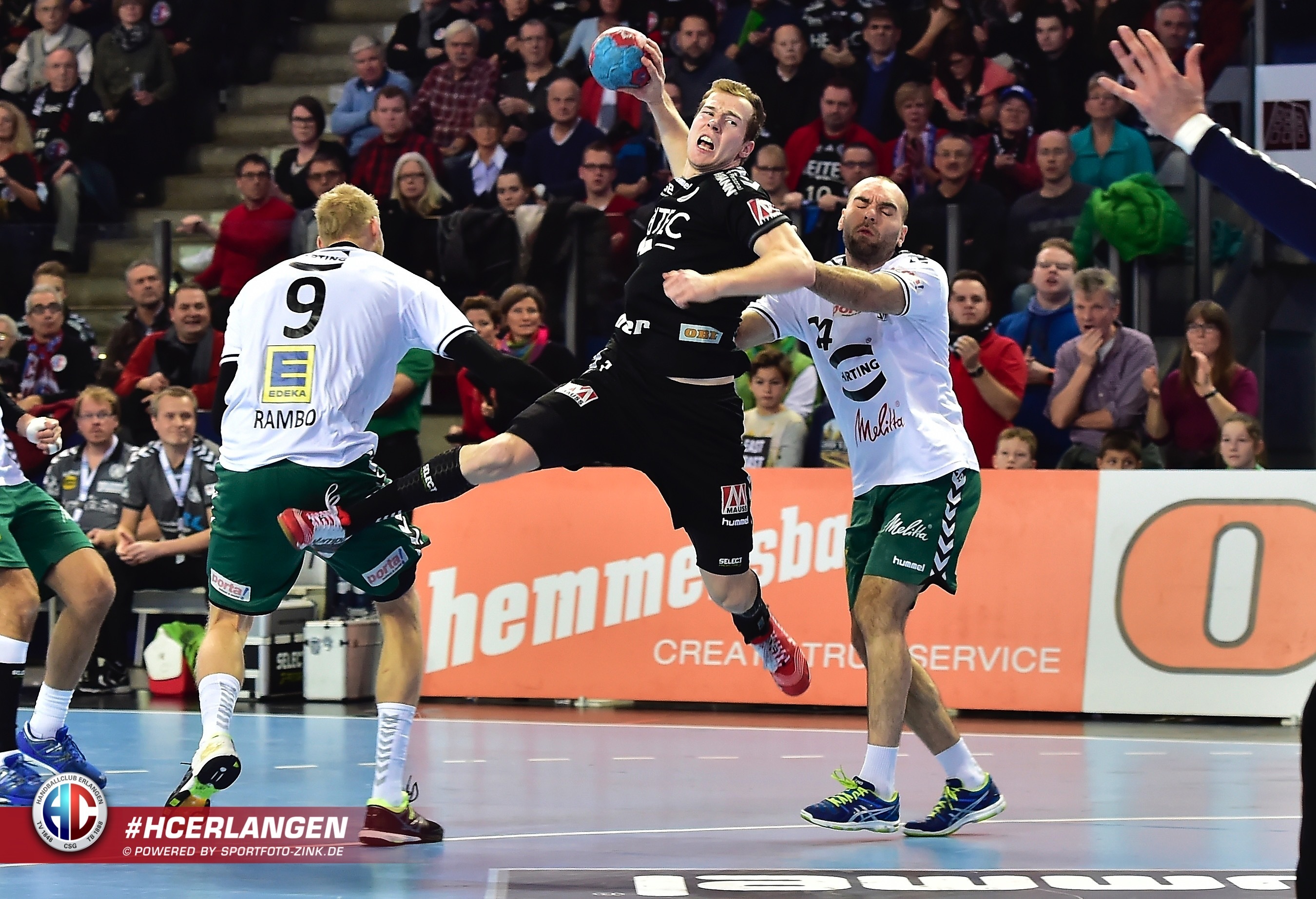 Der HC Erlangen möchte am Pfingstmontag mit seinen Fans in der Arena Nürnberger Versicherung auch einen Zuschauer-Weltrekord feiern.